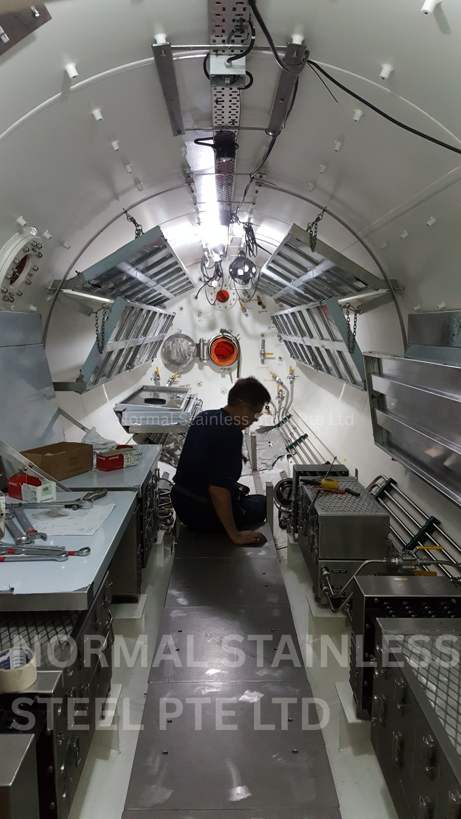 STAINLESS STEEL SHIP BUNK BED